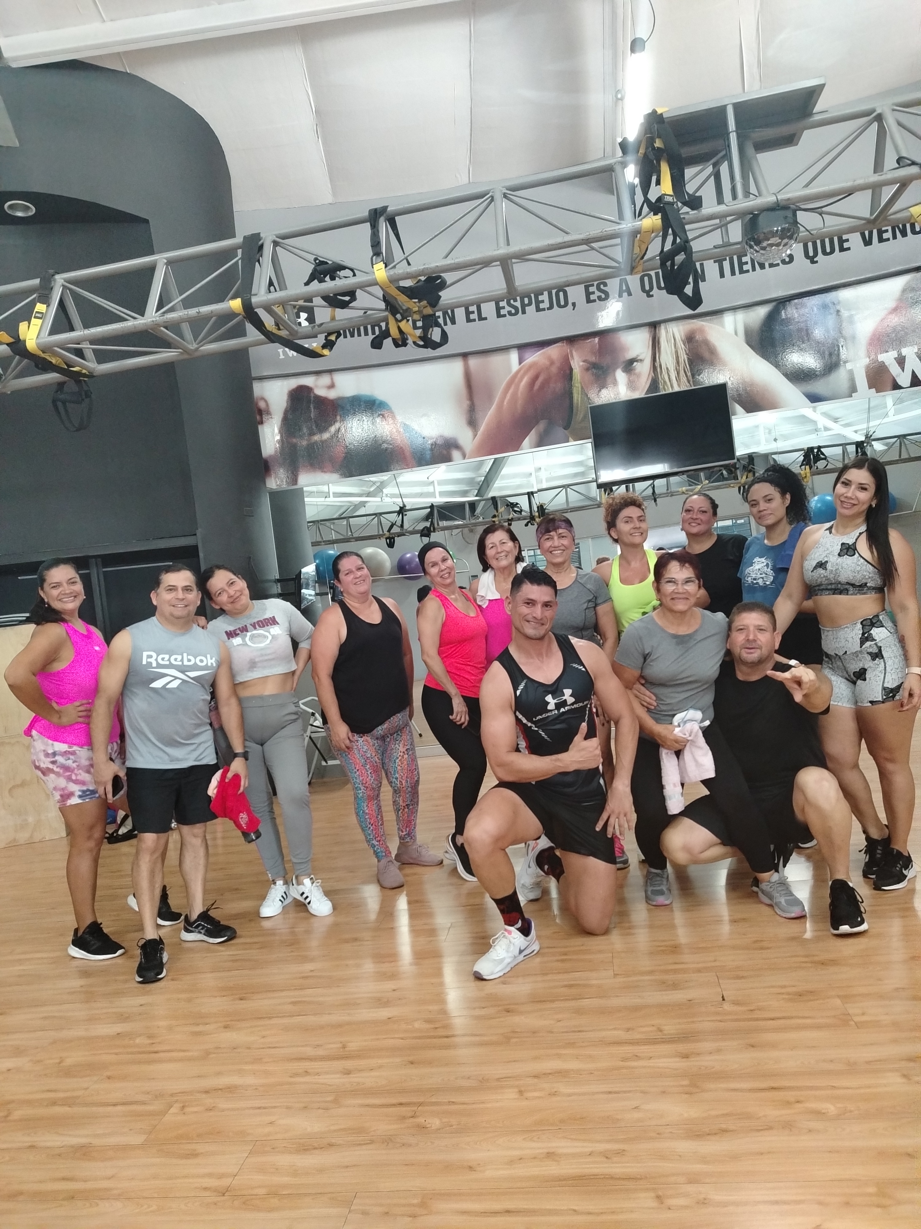 Clase grupal con clientes